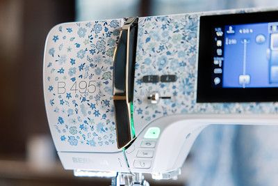 Bernina 495LE front Liberty design